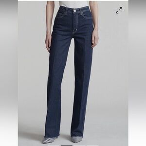 Rag & Bone Derby Jean Sz 26 Anthropologie High Rise Raw Cut Edge